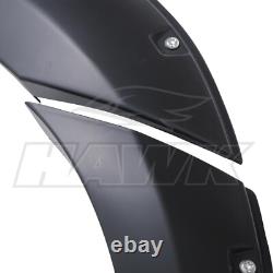 Kit de carrosserie avec élargisseurs d'aile noirs pour Ford Ranger T7 T8 2015-2022