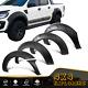 Kit De Carrosserie Avec élargisseurs D'ailes Et Réflecteur Led Pour Ford Ranger T7 2015-2018 Wildtrak