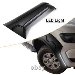 Kit de carrosserie avec élargisseurs d'ailes et réflecteur LED pour Ford Ranger T7 2015-2018 Wildtrak