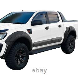 Kit de carrosserie avec élargisseurs d'ailes et réflecteur LED pour Ford Ranger T7 2015-2018 Wildtrak