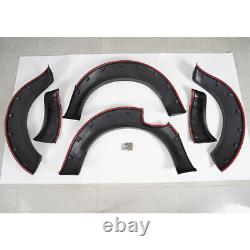 Kit de carrosserie avec élargisseurs d'ailes noirs pour Nissan Navara D23 NP300 14-20