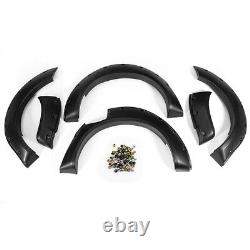 Kit de carrosserie avec élargisseurs d'ailes noirs pour Nissan Navara D23 NP300 14-20