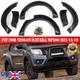 Kit De Carrosserie Avec élargisseurs D'ailes Noirs Pour Nissan Navara D23 Np300 2014-2020