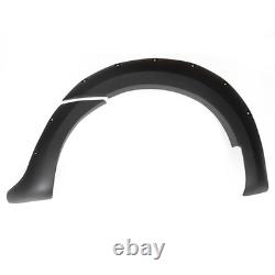 Kit de carrosserie d'élargisseurs d'ailes noirs larges 6 pièces pour Ford Ranger T7 UK 16-18