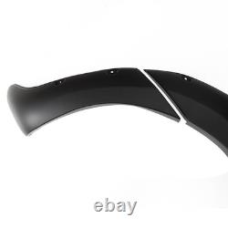 Kit de carrosserie d'élargisseurs d'ailes noirs larges 6 pièces pour Ford Ranger T7 UK 16-18