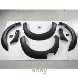Kit de carrosserie d'extensions d'ailes de roues larges 6x noires pour Ford Ranger T8 2019-2022