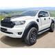 Kit De Carrosserie De 6 Pi&egrave;ces De Passages De Roues Larges Noirs Pour Ford Ranger T6 2012-2015
