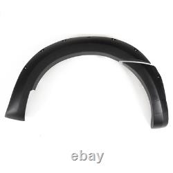 Kit de carrosserie de 6x élargisseurs d'ailes de roue larges noirs pour Ford Ranger T8 2019-2022