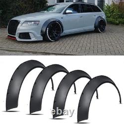 Kit de carrosserie de passages de roue extra larges 4X Flexible pour Audi A6 C6 C7 C8