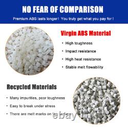 Kit de carrosserie de passages de roue larges 6x, élargisseurs d'ailes noirs pour Ford Ranger T8 2019-2022