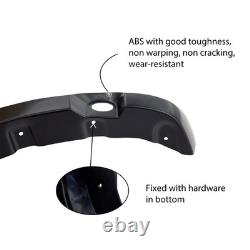 Kit de carrosserie de passages de roue larges 6x, élargisseurs d'ailes noirs pour Ford Ranger T8 2019-2022