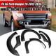 Kit De Carrosserie De Passages De Roues Larges 6 Pièces Pour Ford Ranger T6 2012-2015 Noir
