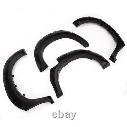 Kit de carrosserie élargisseurs d'ailes noires pour Toyota Hilux Vigo 2005-2014