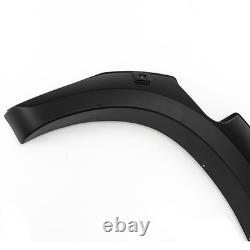 Kit de carrosserie élargisseurs d'ailes noires pour Toyota Hilux Vigo 2005-2014
