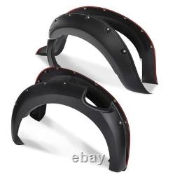 Kit de style de carrosserie avec passages de roue larges noirs pour Ford Ranger T6 2012-2014 Double Cabine