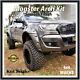 Kut Snake Wheel Arches Fender Flares Pour Ford Ranger 2011-on Monster Wide Smooth