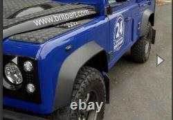 Land Rover Defender Extra-wide +30mm Roue Arch Kit Avant Da1979