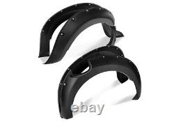 Large Corps Extended Wheel Arches Trim Fender Flare Kit Pour 2016-19 Ford Ranger T7