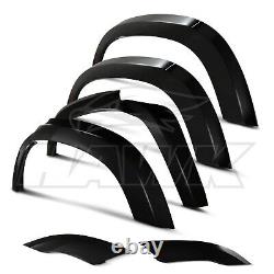 Large passages de roue en plastique noir brillant pour Land Rover Defender 110 L663 20+