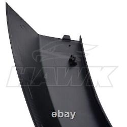 Large passages de roue en plastique noir brillant pour Land Rover Defender 110 L663 20+