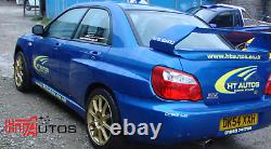 Les élargisseurs d'ailes arrière WRC et les panneaux de porte adaptés à la Subaru Impreza Bugeye, Blobeye et Hawkeye.