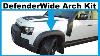 Nous Adaptons Notre Tout Nouveau Land Rover Defender Avec Extended Wheel Arch Protection Kit Vplep0379