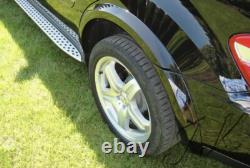 Panneaux d'extension d'arches de roue larges pour Mercedes ML W164 Ensemble de 4