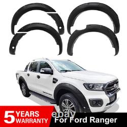 Passages de roue pour Ford Ranger Wildtrak 2019-2022 4 portes kit carrosserie large accessoires