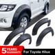 Passages De Roues Larges Offroad En Noir Mat Pour Toyota Hilux 2005-2014 Double Cabine