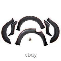 Passages de roues larges, élargisseurs d’ailes noirs pour Ford Ranger T7, kit d’élargisseurs d’ailes