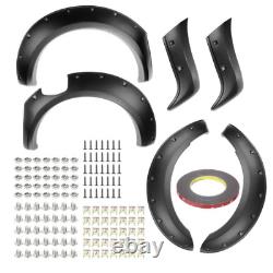 Passages de roues larges, élargisseurs d’ailes noirs pour Ford Ranger T7, kit d’élargisseurs d’ailes