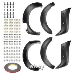 Passages de roues larges, élargisseurs d’ailes noirs pour Ford Ranger T7, kit d’élargisseurs d’ailes