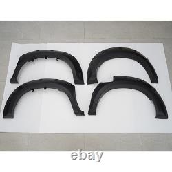 Passages de roues larges noirs, élargisseurs d’ailes, kits carrosserie pour Toyota Hilux Vigo 2005-2014