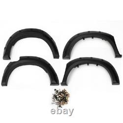 Passages de roues larges noirs, élargisseurs d’ailes, kits carrosserie pour Toyota Hilux Vigo 2005-2014
