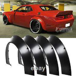 Pour 3 séries E36 E46 E90 E92 4PCS Ailes de roue extra larges Kit carrosserie extensions d'aile