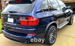 Pour Bmw E70 X5 07-13 Wide Aero Fender Flares Abs Wheel Flares Moulding Spoiler