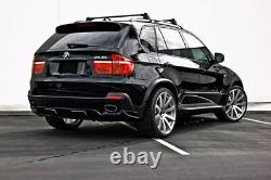 Pour Bmw E70 X5 07-13 Wide Aero Fender Flares Abs Wheel Flares Moulding Spoiler