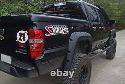Pour Chevrolet Colorado 2006 Pickup Extra Large Roue Arch/ Fender Flares/guard