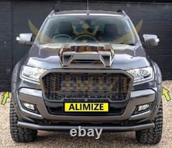 Pour FORD RANGER 2016 T7 WILDTRACK LARGE CARROSSERIE ÉTENDUES D'AILES MOULURES 9 POUCES