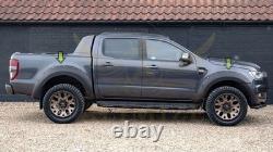 Pour FORD RANGER 2016 T7 WILDTRACK LARGE CARROSSERIE ÉTENDUES D'AILES MOULURES 9 POUCES