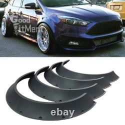 Pour Ford Focus ST MK6 MK7 4x élargisseurs d’ailes flexibles extra larges arches de roues large body