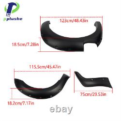 Pour Ford Ranger 16-21 T7 T8 6 pièces élargies extensions d'arches de roues kit de carrosserie stylisé