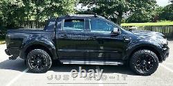 Pour Ford Ranger 2012 T6 Wildtrack Wide Body Fender Flares Arches Moulds 9 Inch