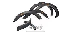 Pour Ford Ranger 2015-2022 Large Body Wheel Arches Fender Flares Kit Double Cab