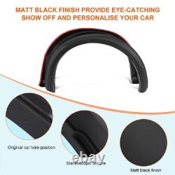 Pour Ford Ranger 2016-19 élargisseurs d'ailes de carrosserie large finition noire mate Kit T7 Pour Ford Ranger 2016-19 élargisseurs d'ailes de carrosserie large finition noire mate Kit T7