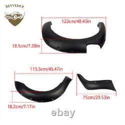 Pour Ford Ranger 2016-2021 T7 T8 Extensions d'Arches de Roues Larges Kit de Carrosserie Styling