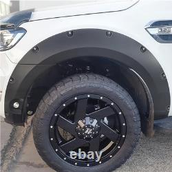 Pour Ford Ranger 2019-2022 Arches de roues à large carrosserie Élargisseurs d'ailes T8 Look 28mm