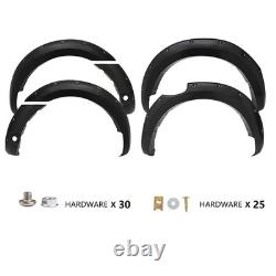 Pour Ford Ranger 2019-2022 Arches de roues à large carrosserie Élargisseurs d'ailes T8 Look 28mm