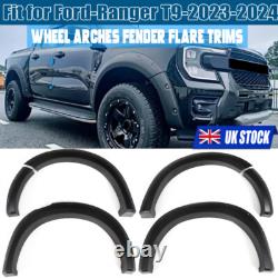 Pour Ford Ranger 2023+ Kit d'élargisseurs d'ailes de carrosserie large de style riveté T9