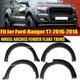 Pour Ford Ranger T7 15-18 Extensions D'arches De Roues Larges Kit De Carrosserie Style Uk